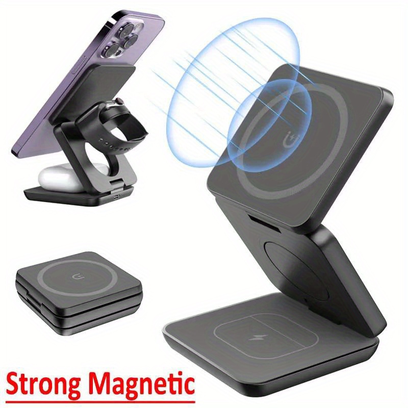 Wireless Charger Watch - Chargeur sans fil rapide pliable 3