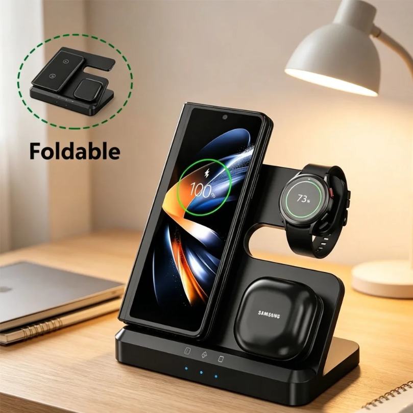 Wireless Charger Watch - Station de charge rapide sans fil