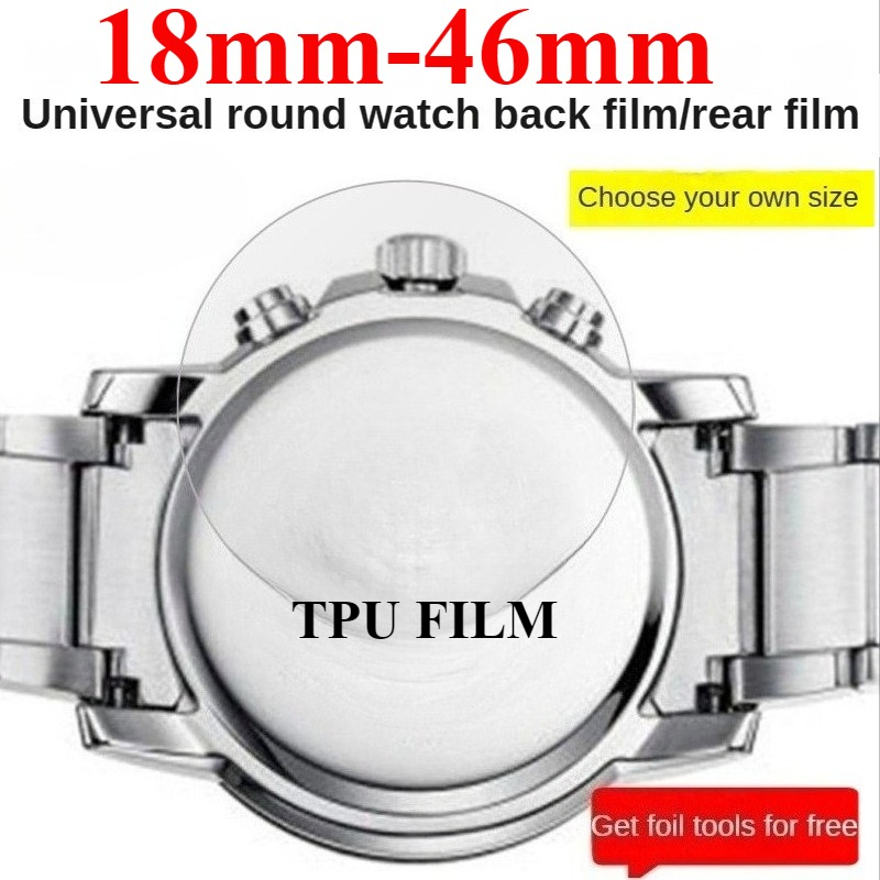 Smartwatch Accessories Inside - Film de protection rond pour le