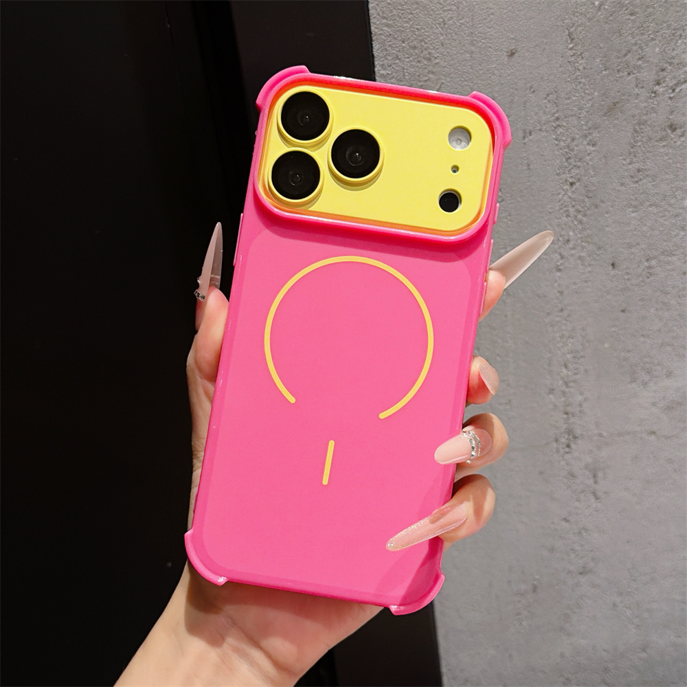 Apple Iphone 15 Pro Max - Coque de téléphone antichoc bicolore pour