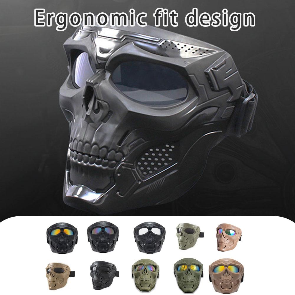 Milanaise Mesh Band - Masque d'équitation de moto tête de