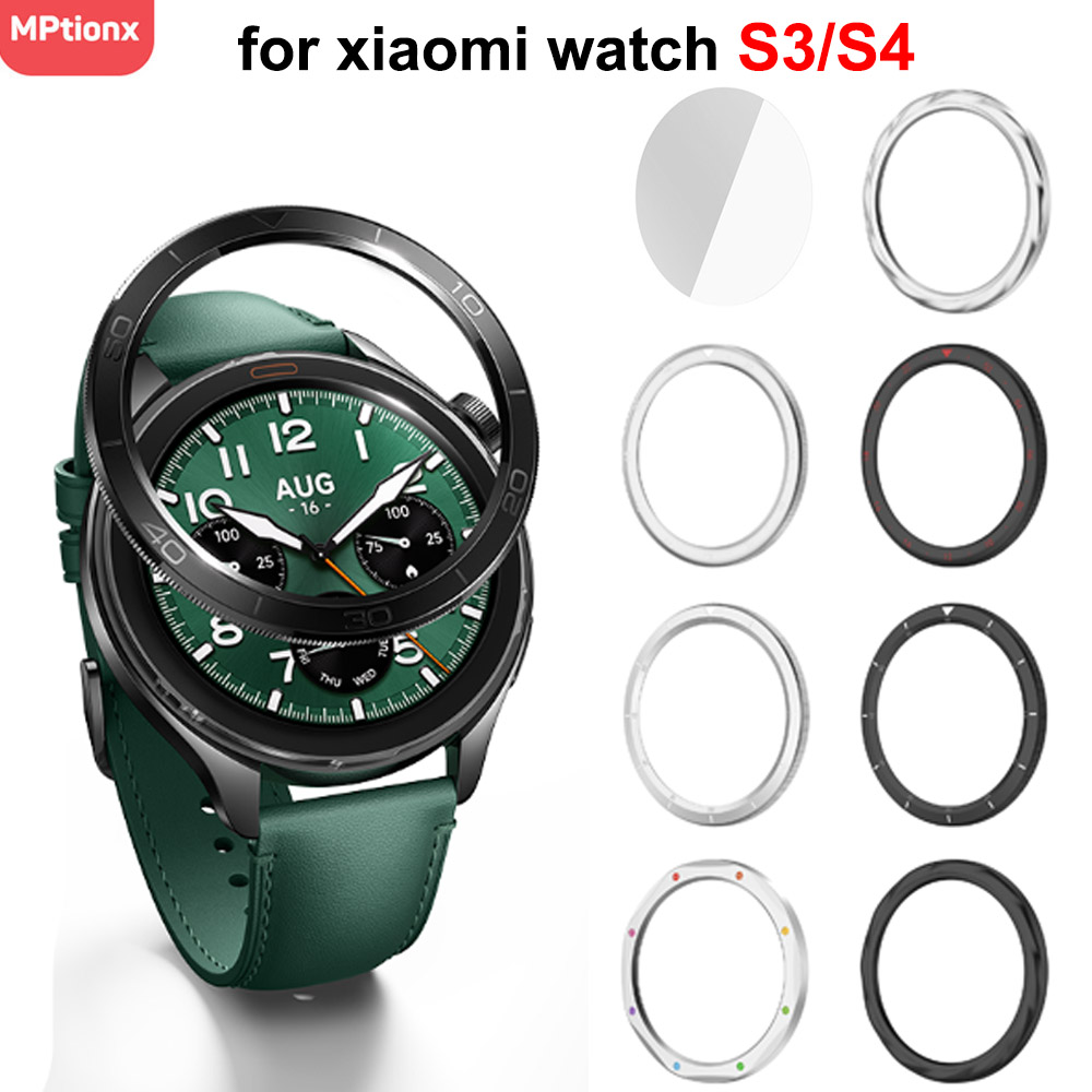 Xiaomi Smartwatch S3 Accessories - Anneau de lunette en métal pour