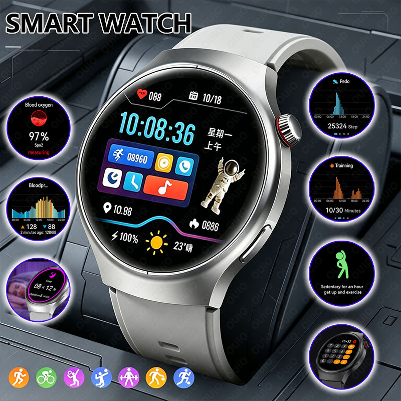 Smartwatch M Active - Montre connectée homme 2026, mode multisports,