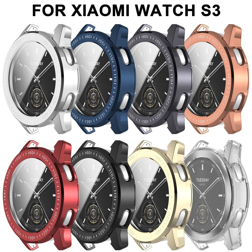 Xiaomi Smartwatch S3 Accessories - Nouvelle couverture complète coque en TPU