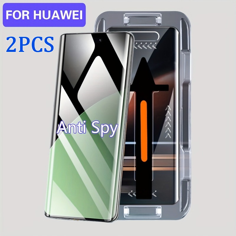 Huawei Nova 12 - Verre trempé de confidentialité, Installation en