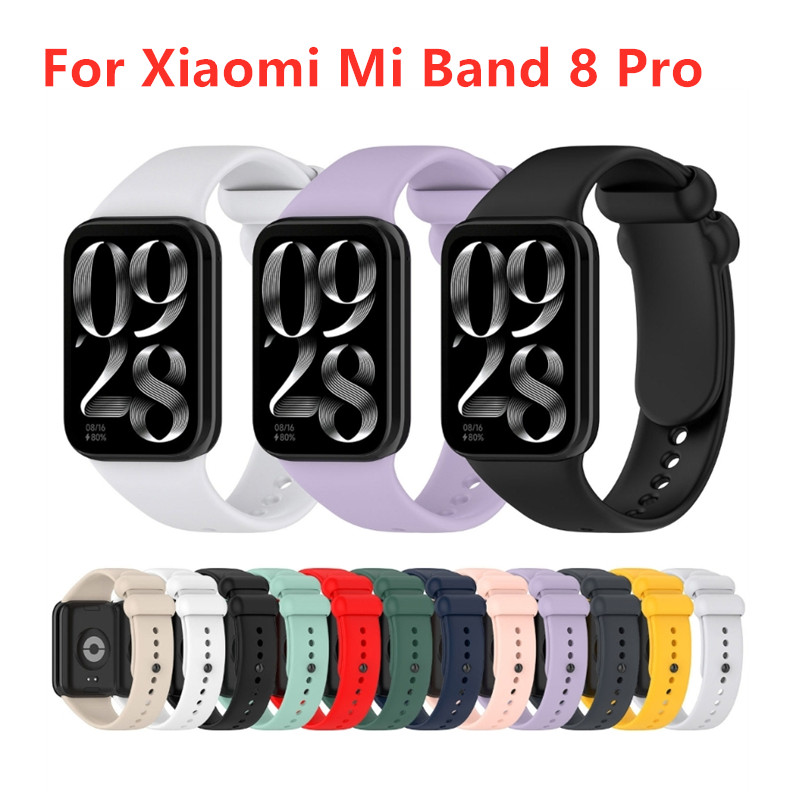 Android Smartwatch Accessories - Bracelet en silicone pour Xiaomi Mi
