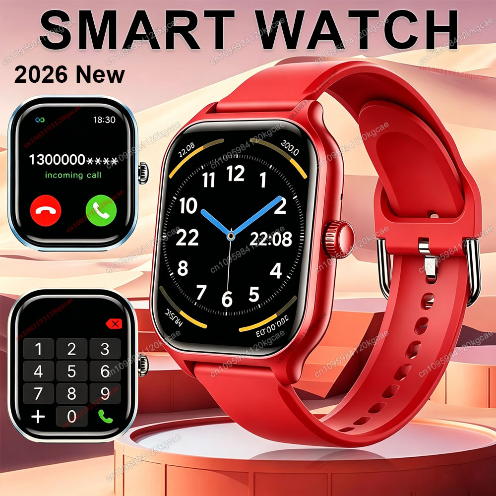 Smartwatch X12 - Nouvelle Montre Connectée 2026 avec Appel