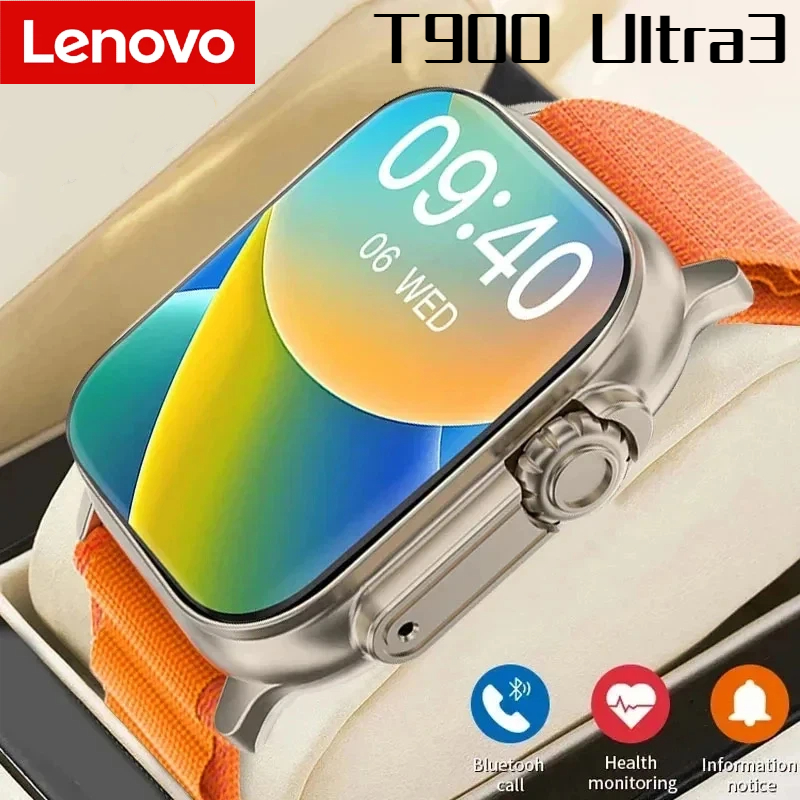 Smartwatch Nexus - Montre connectée Lenovo T900 Ultra 3,