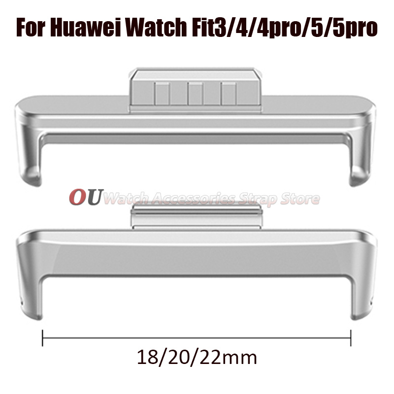 Watch Band Connector - Adaptateur en aluminium métallique 18 20mm