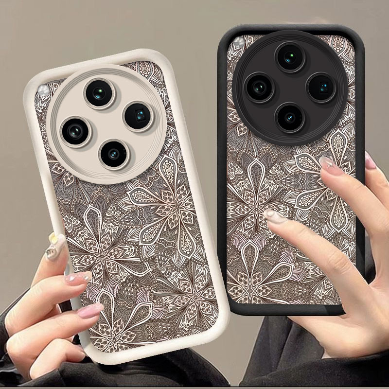 Oppo Find X8 - Coque en silicone souple pour OPPO