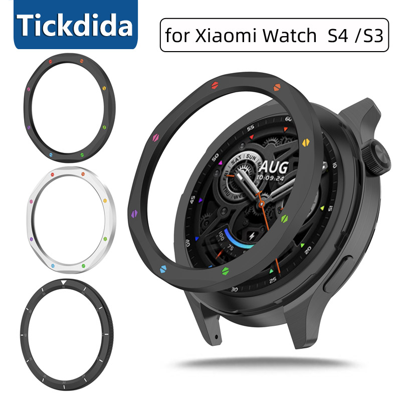 Xiaomi Smartwatch S3 Accessories - Boîtier d'anneau de lunette en métal