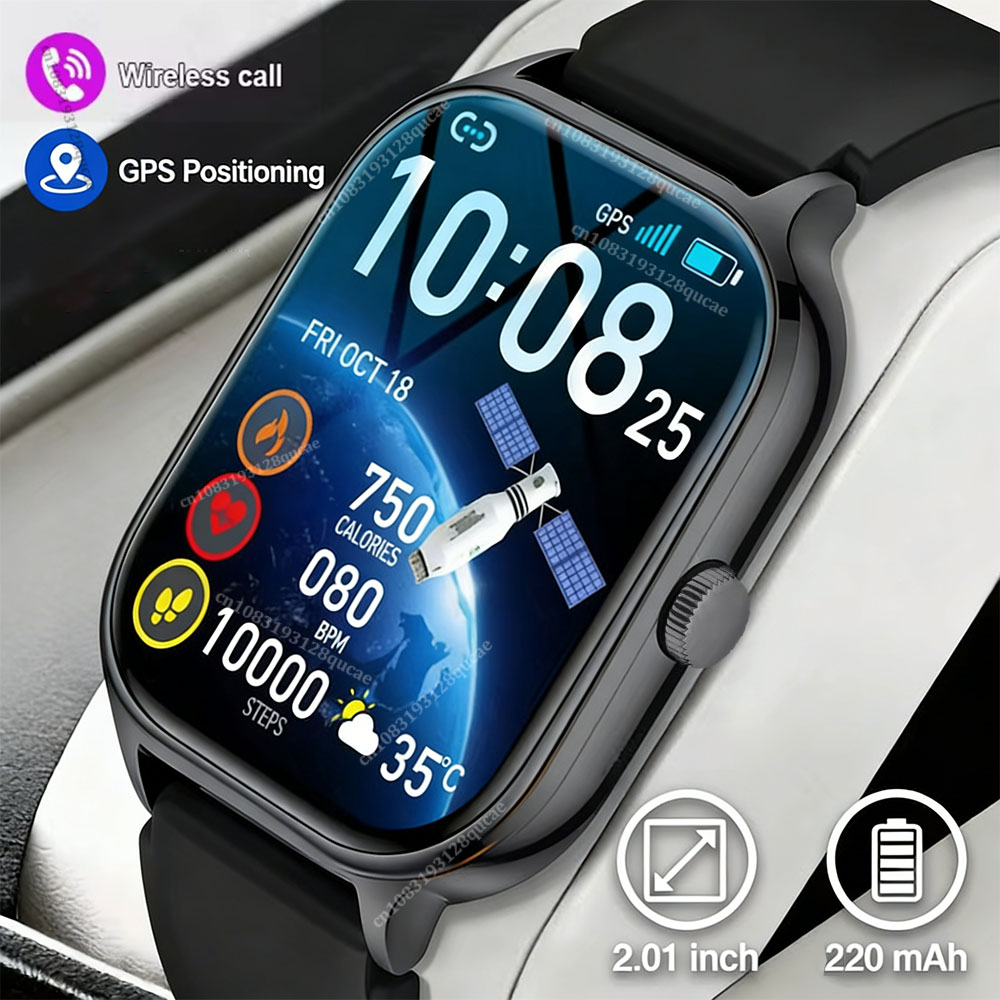 Smartwatch X12 - Montre connectée 2026 pour téléphone Android