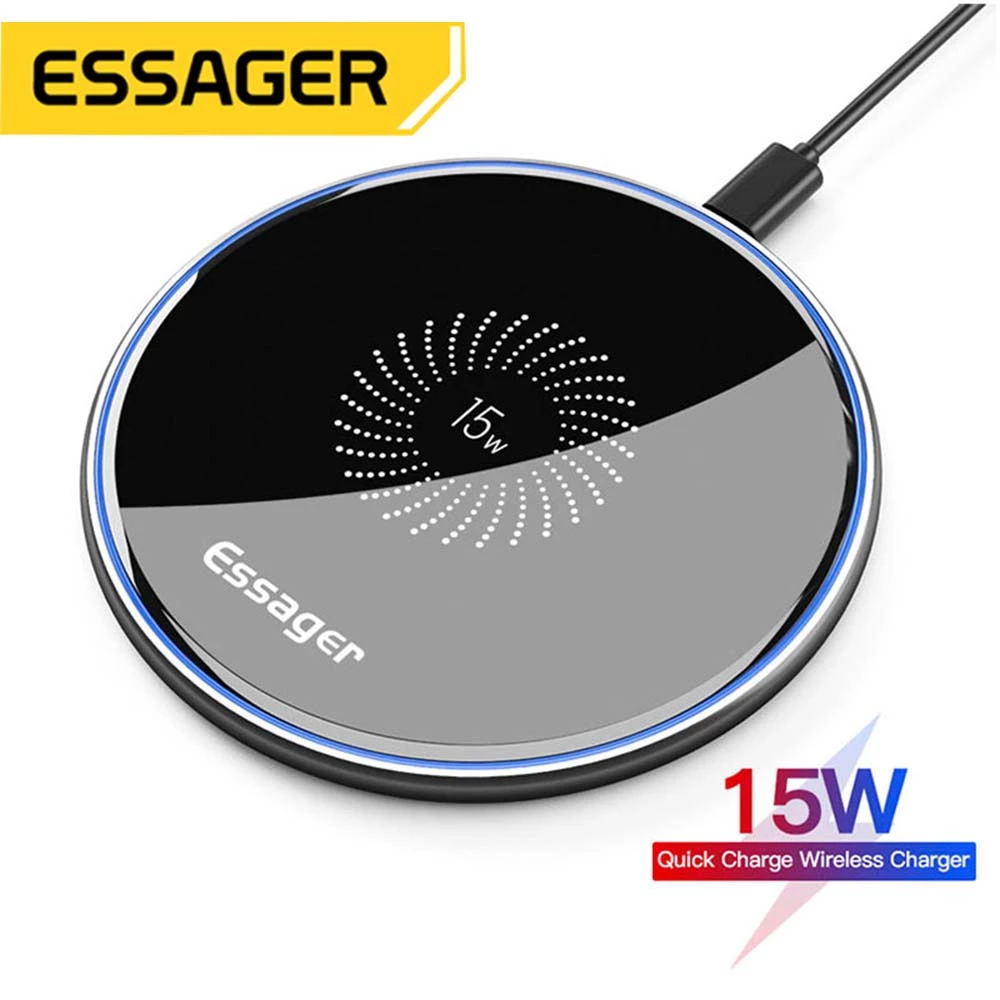 Wireless Charger Watch - Essager 15W chargeur sans fil rapide