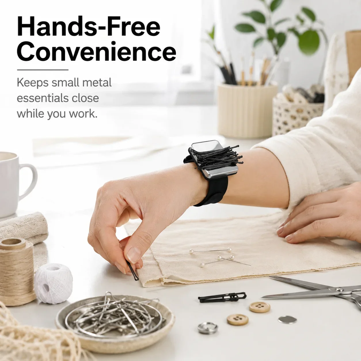 Smartwatch Straps & Accessories - Bracelet magnétique pour montre, fermoir aimanté