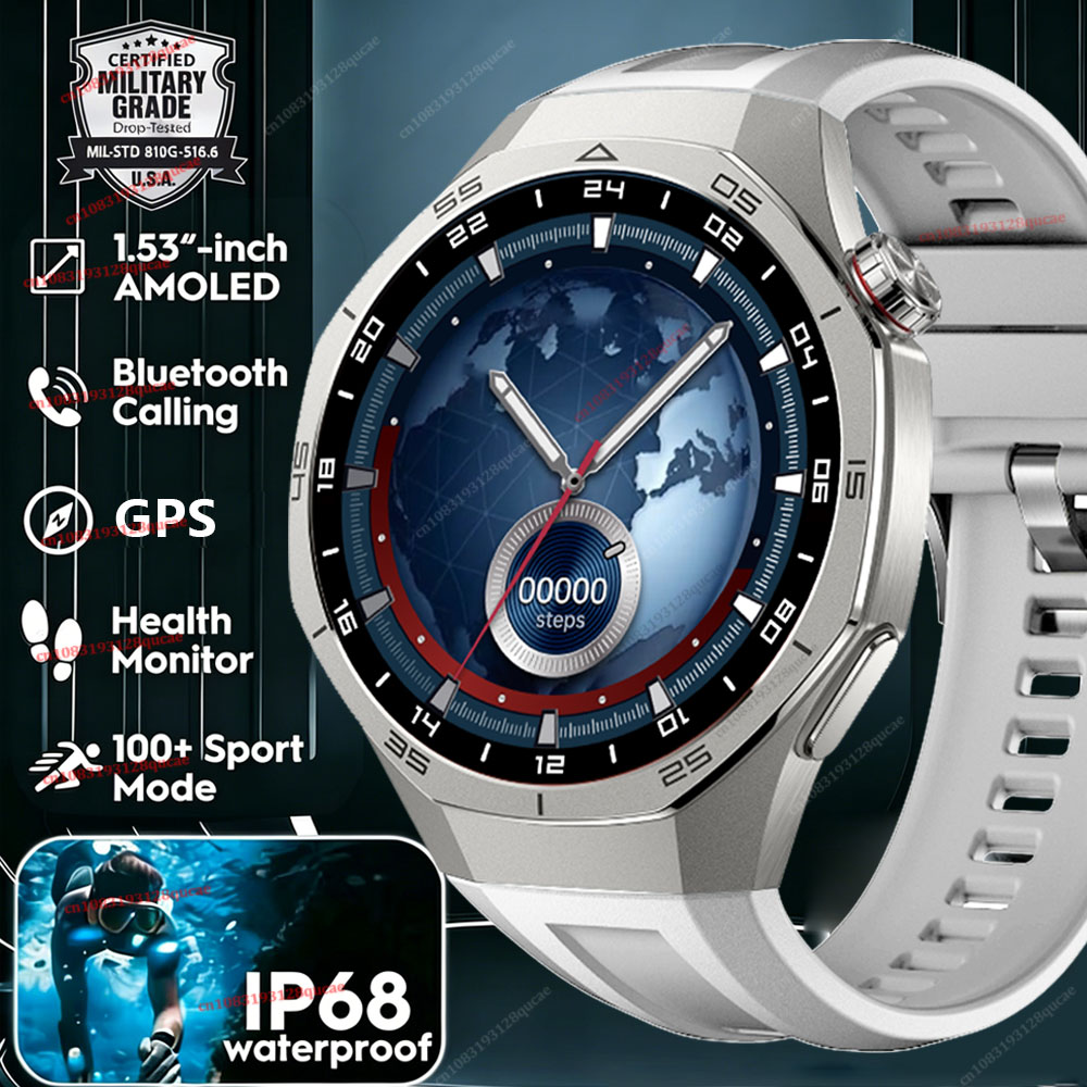 Smartwatch X12 - Montre connectée GPS 2026 Watch 5