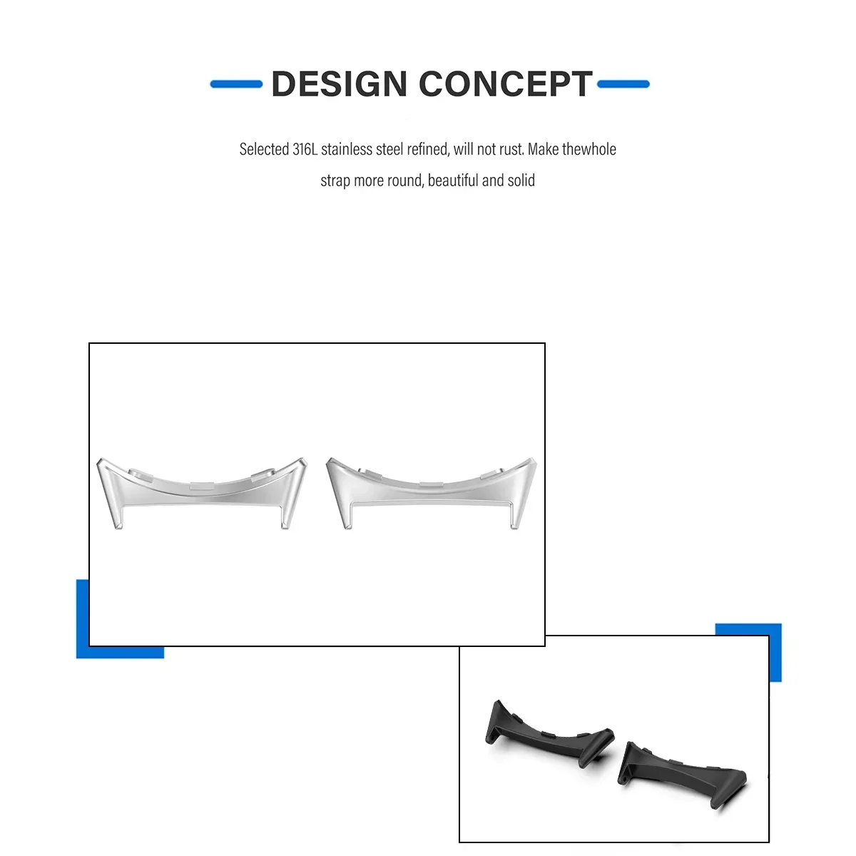 Adaptateur de connecteur de br - Smartwatch Straps & Accessories avis et prix