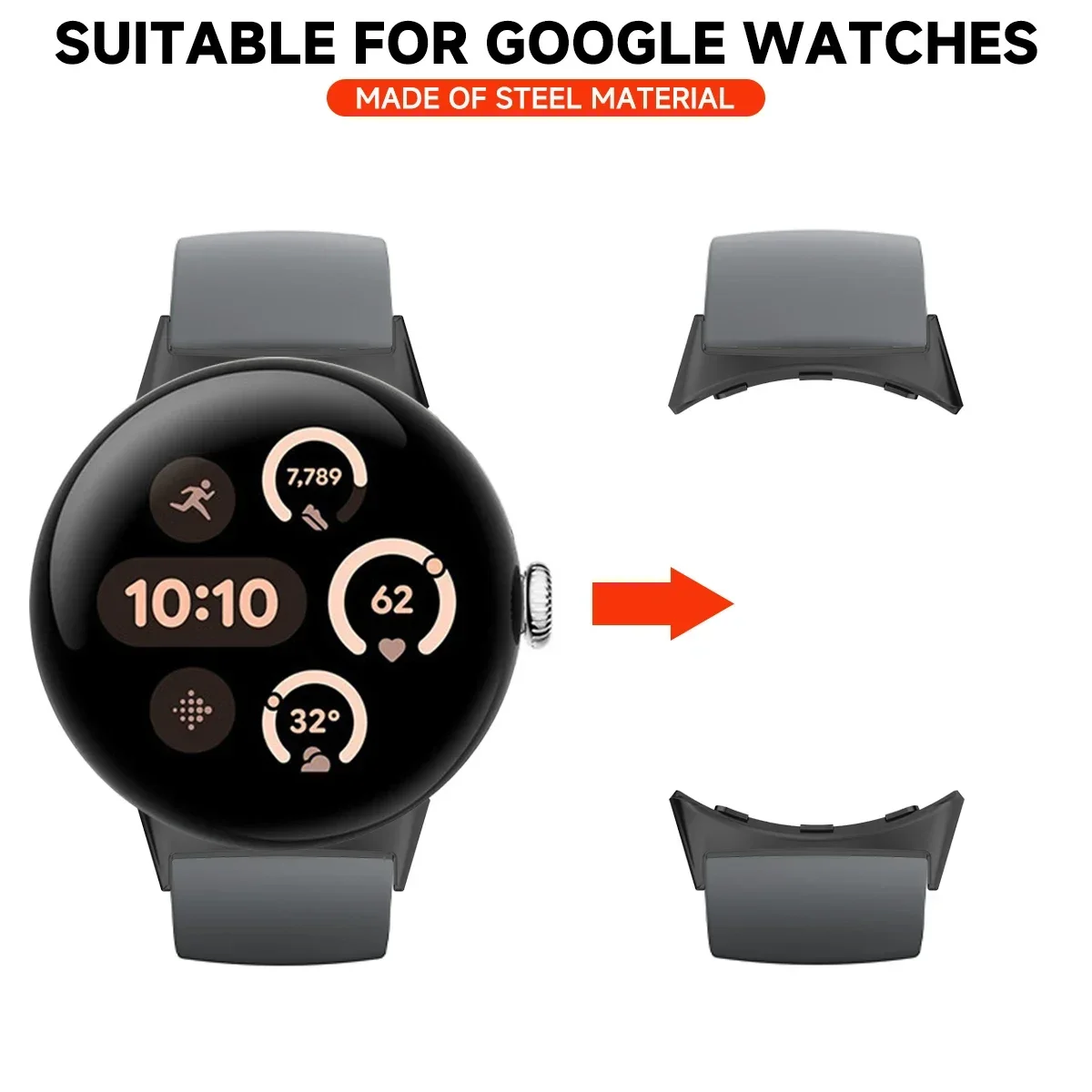 Adaptateur de connecteur de br - Smartwatch Straps & Accessories avis et prix