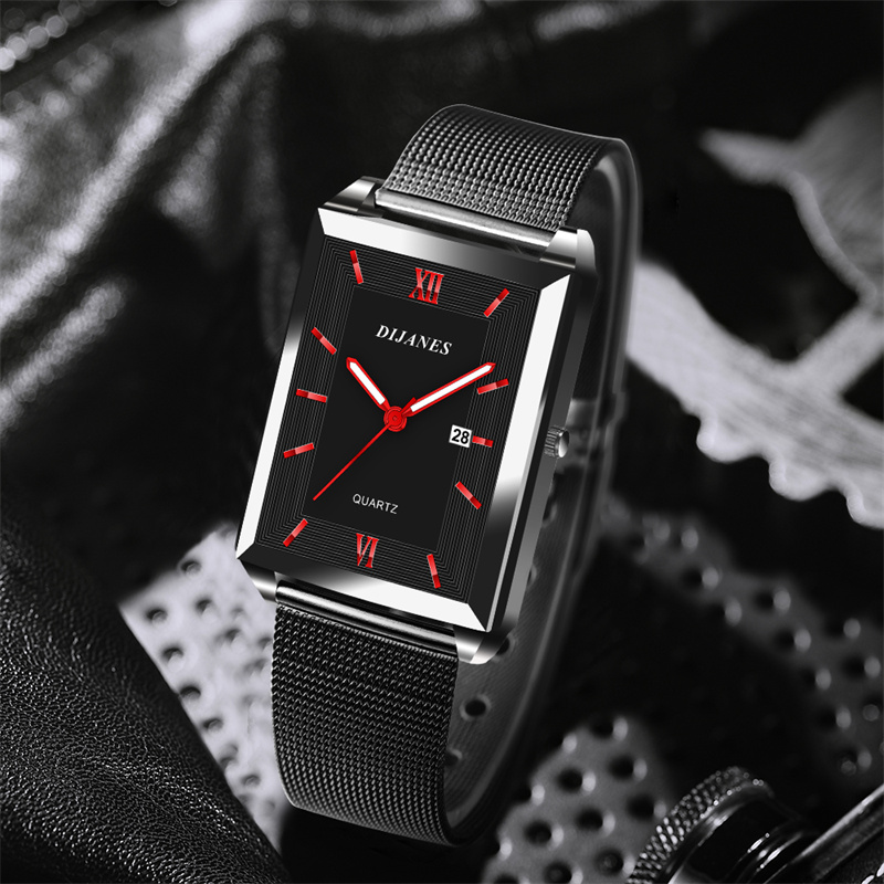 Calendrier pour hommes Date Sp - Stainless Mesh Band avis et prix