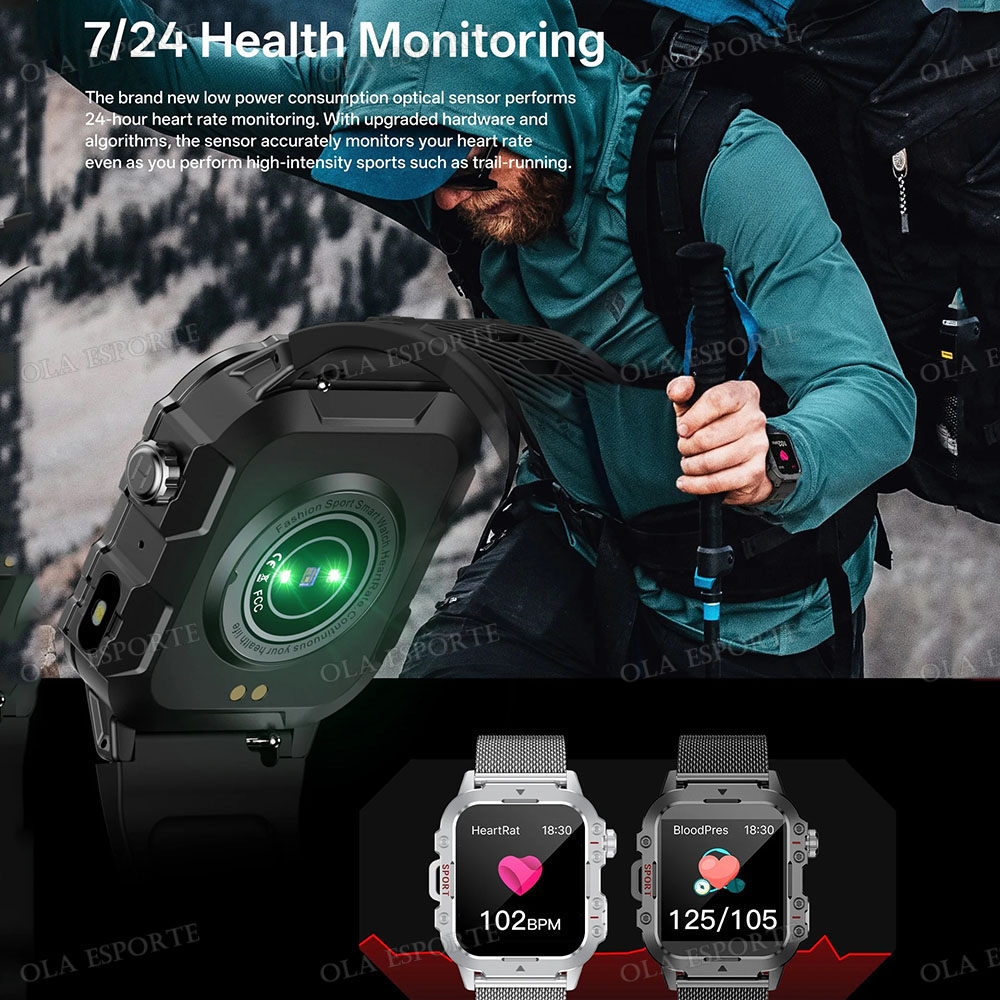 Montre connectée militaire d'e - Smartwatch X12 avis et prix
