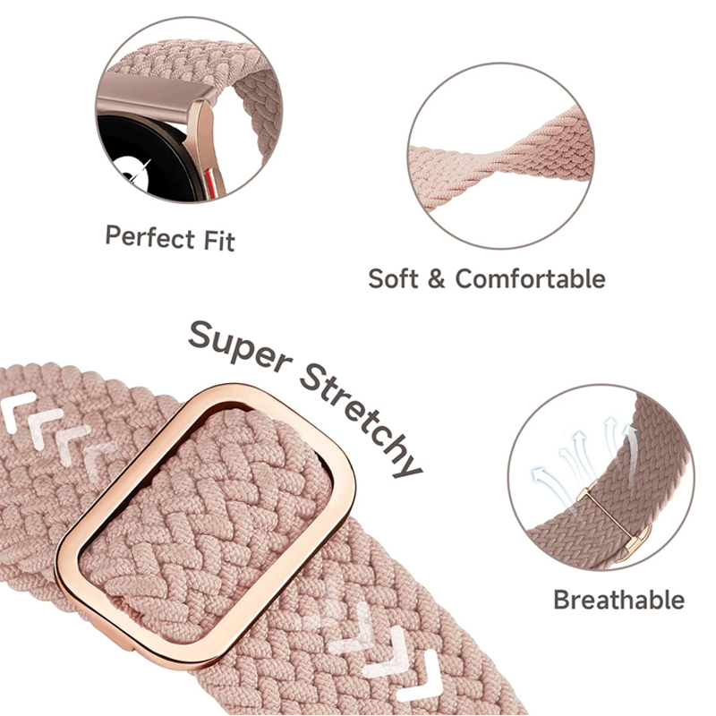 Bracelet tressé à boucle Solo, - Xiaomi Smartwatch S3 Accessories avis et prix