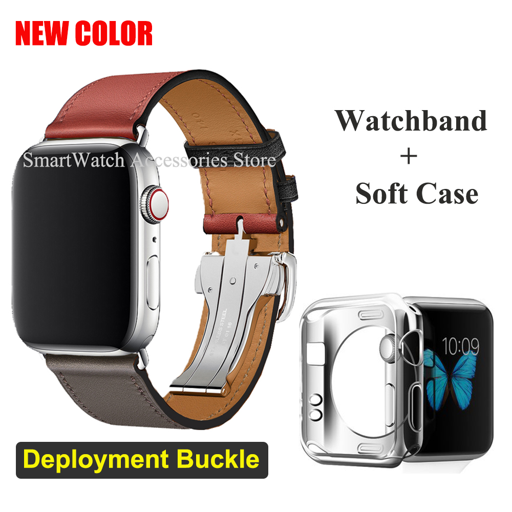 Bracelet en cuir à une Tour av - Smartwatch Accessories Shop avis et prix