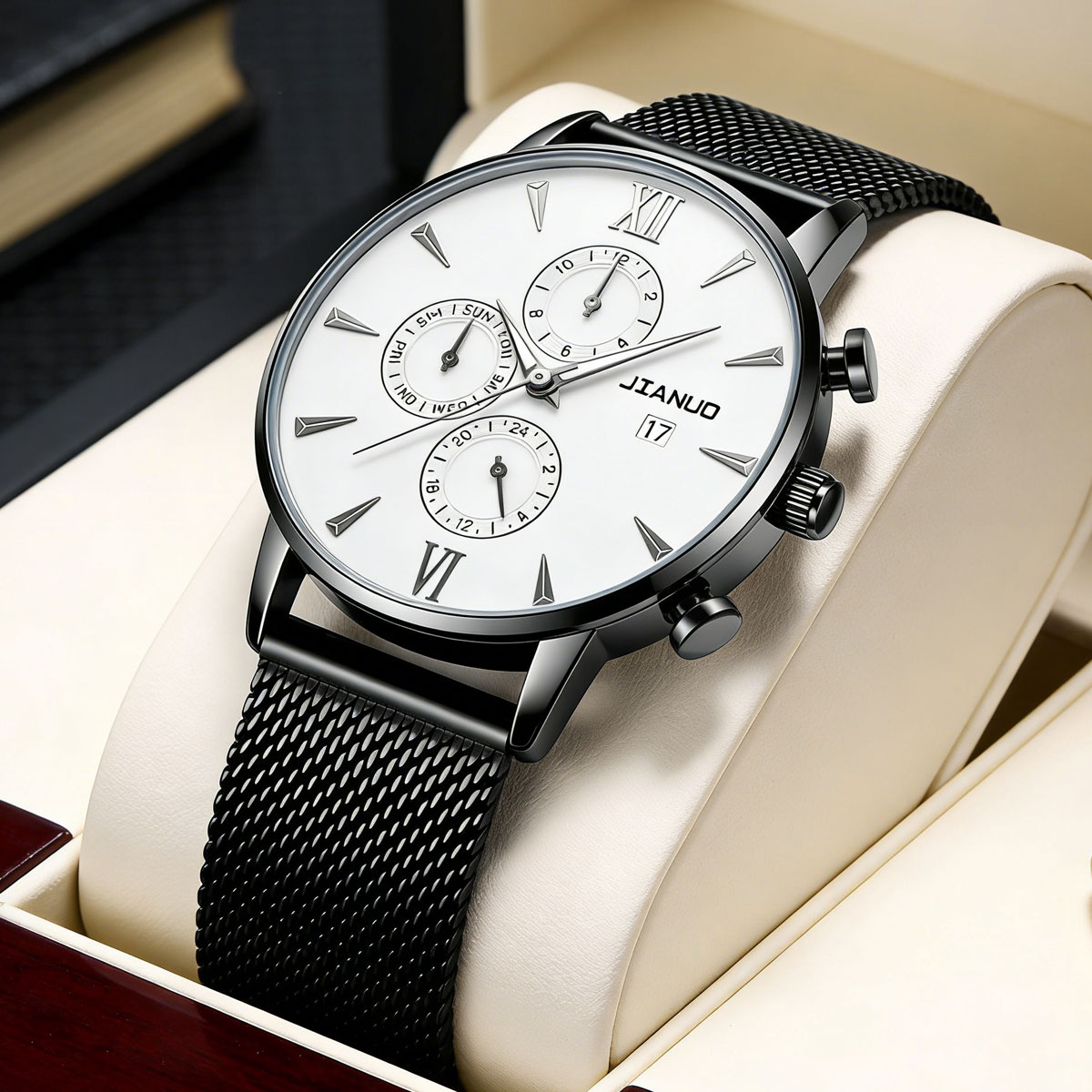 Montre à quartz tendance pour  - Stainless Mesh Band avis et prix
