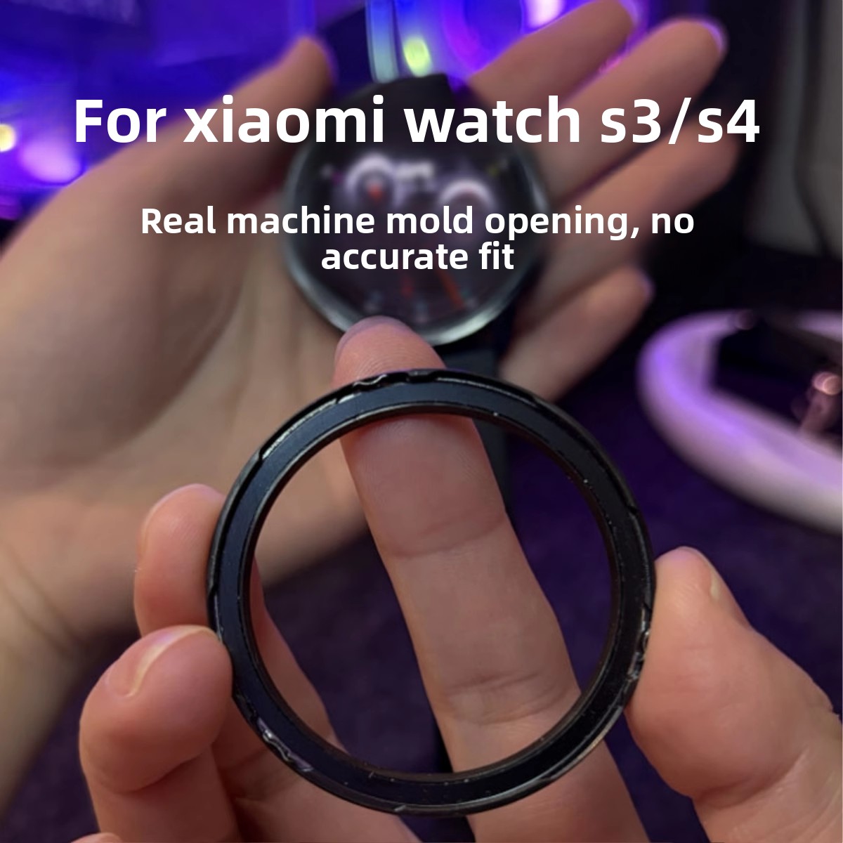 Bague de montre en métal, coqu - Xiaomi Smartwatch S3 Accessories avis et prix