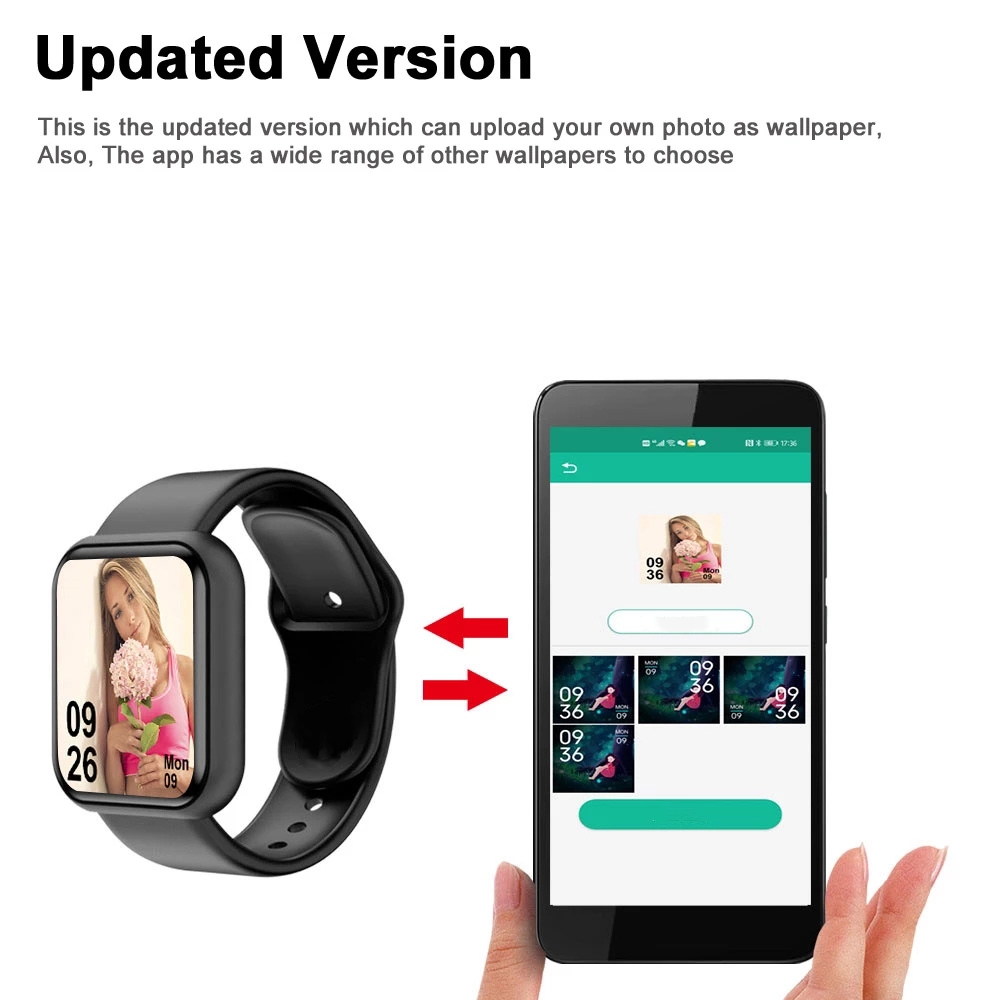 Montre Connectée pour Homme et - Silicone Band Replacement avis et prix