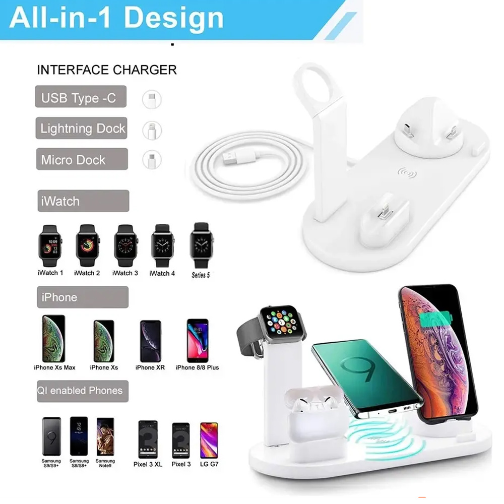 Station de charge rapide sans  - Wireless Charger Watch avis et prix