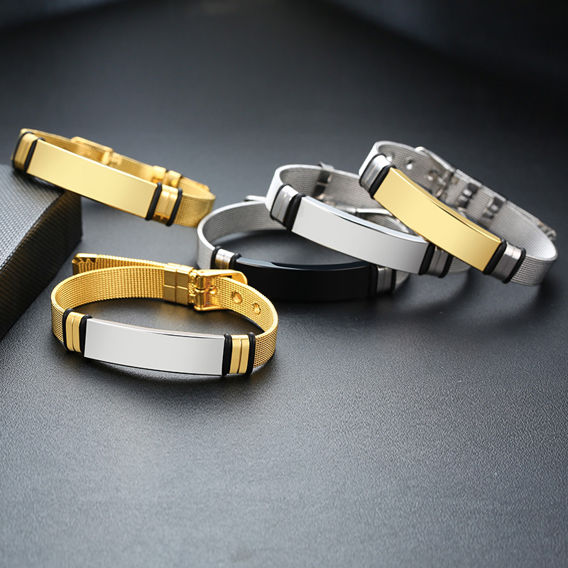 Vnox-Bracelets en acier inoxyd - Stainless Mesh Band avis et prix