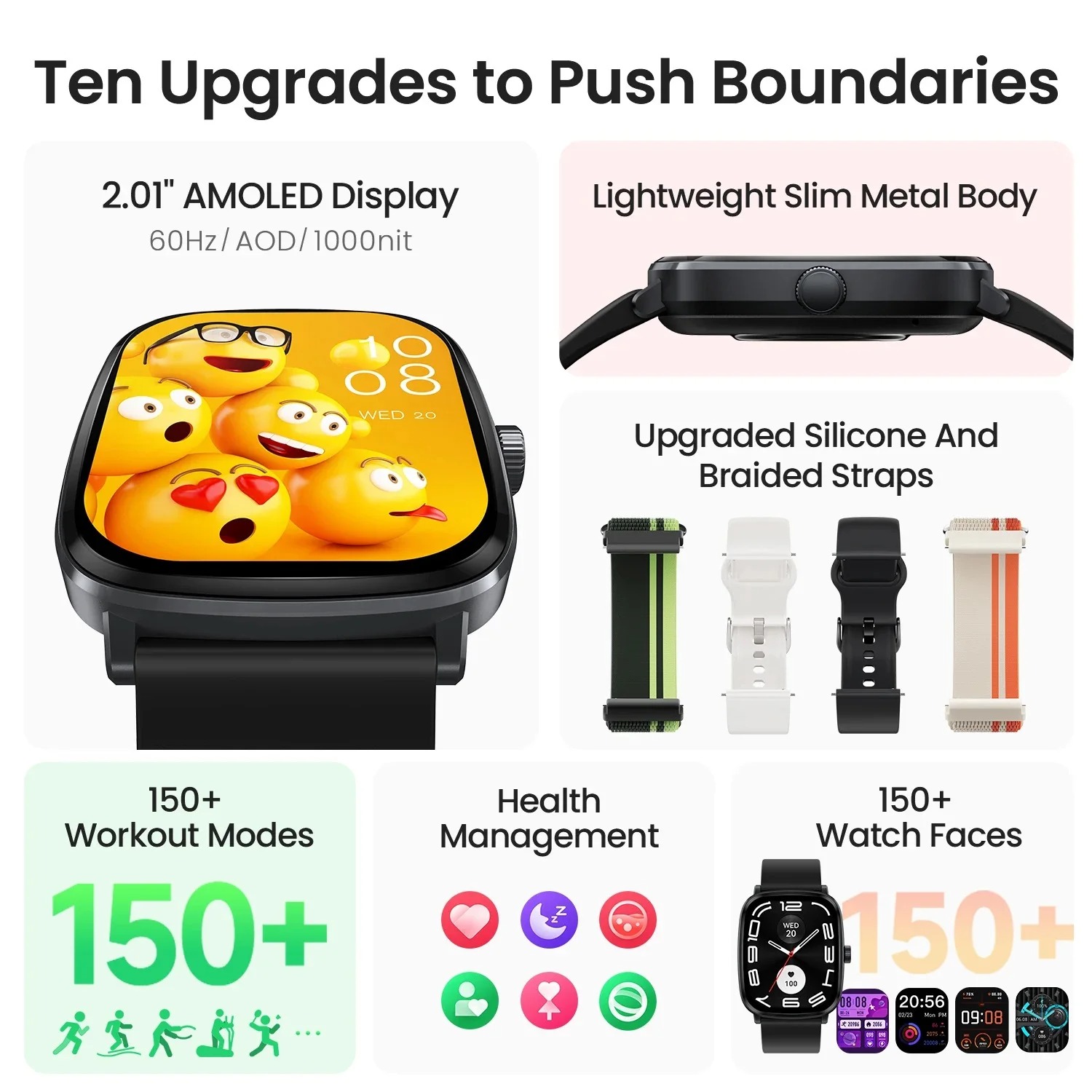 HAYLOU montre RS5 Smartwatch 2 - Smartwatch X12 avis et prix
