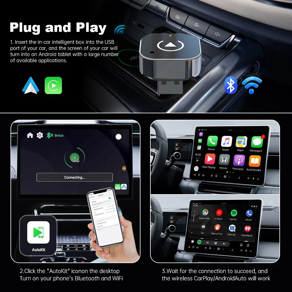 Nouvel adaptateur sans fil Car - Smartwatch Universal avis et prix