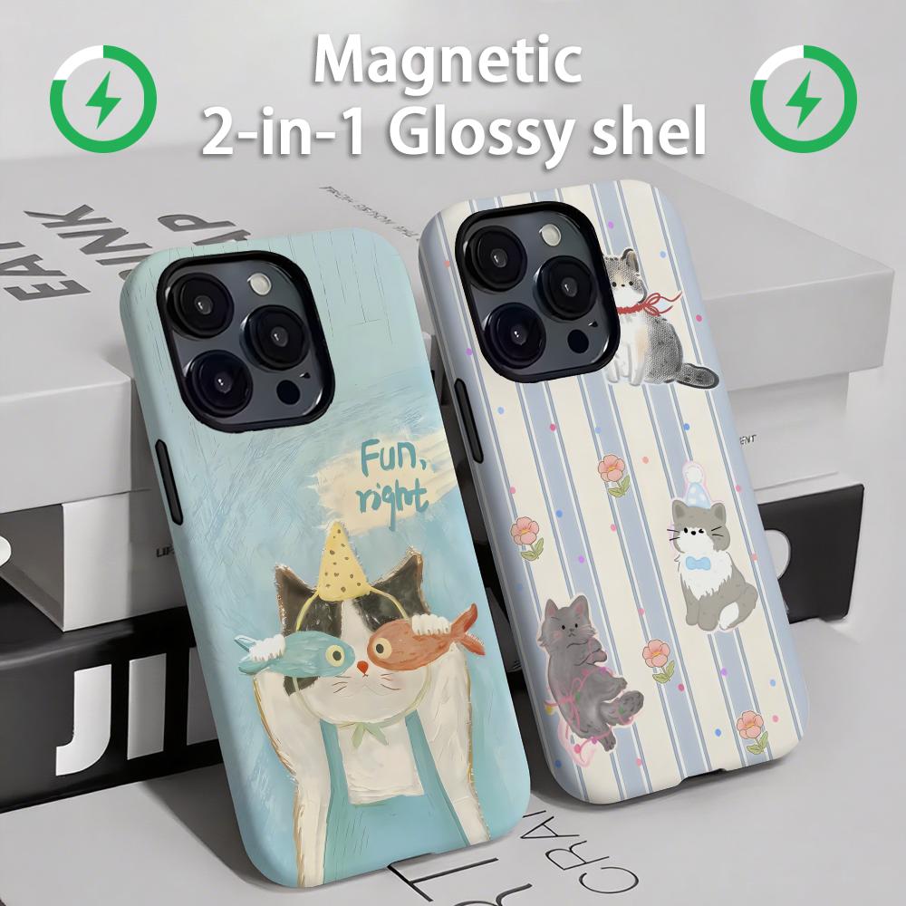 Coque de téléphone magnétique  - Apple Iphone 16 avis et prix