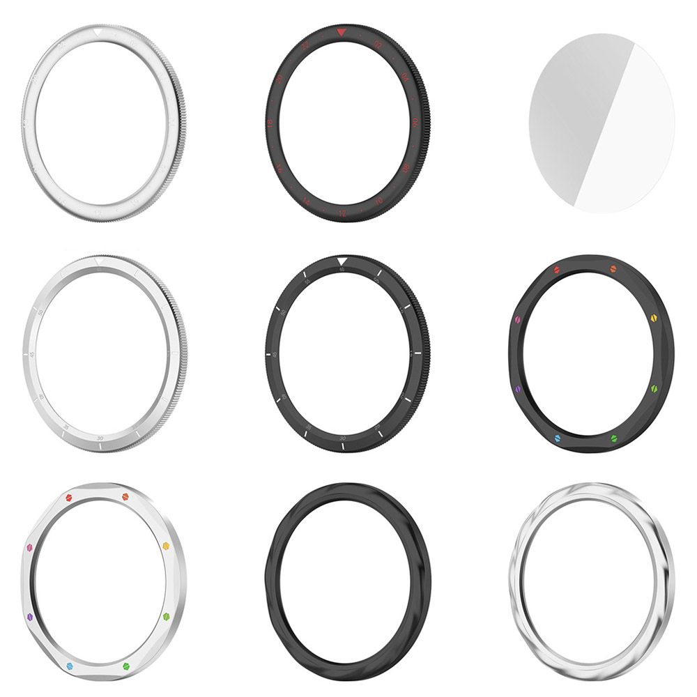 Anneau de lunette en métal pou - Xiaomi Smartwatch S3 Accessories avis et prix