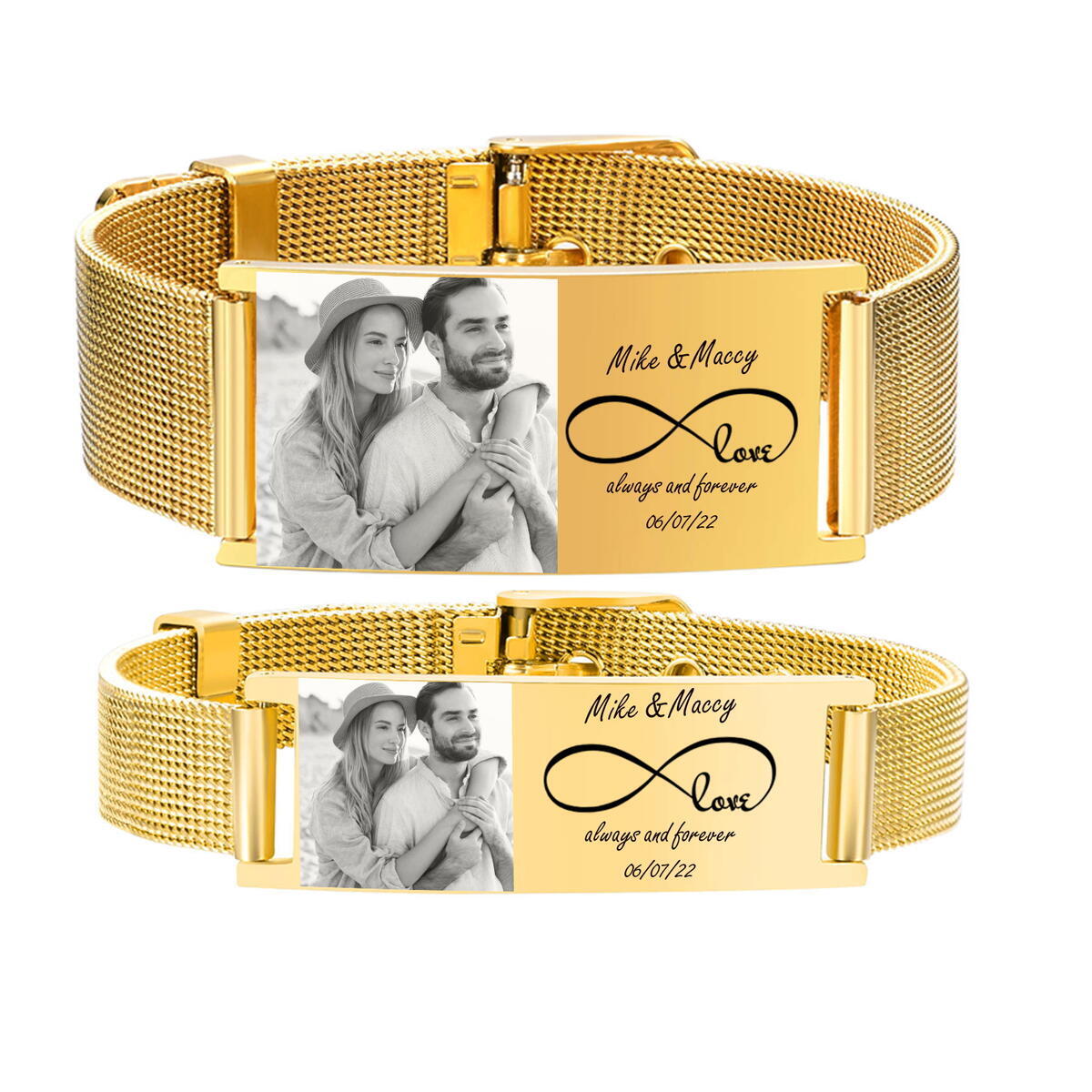 Bracelet d'identification pers - Stainless Mesh Band avis et prix
