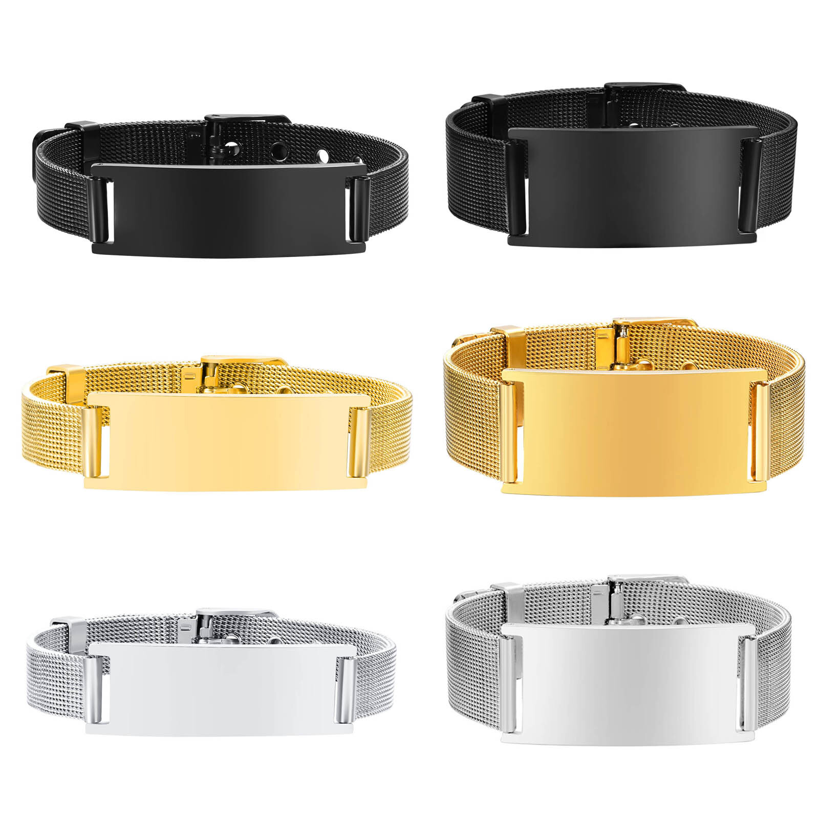 Bracelet d'identification pers - Stainless Mesh Band avis et prix