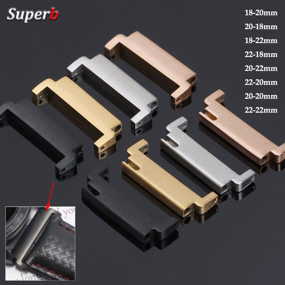 1 paire d'adaptateurs de brace - Watch Band Connector avis et prix