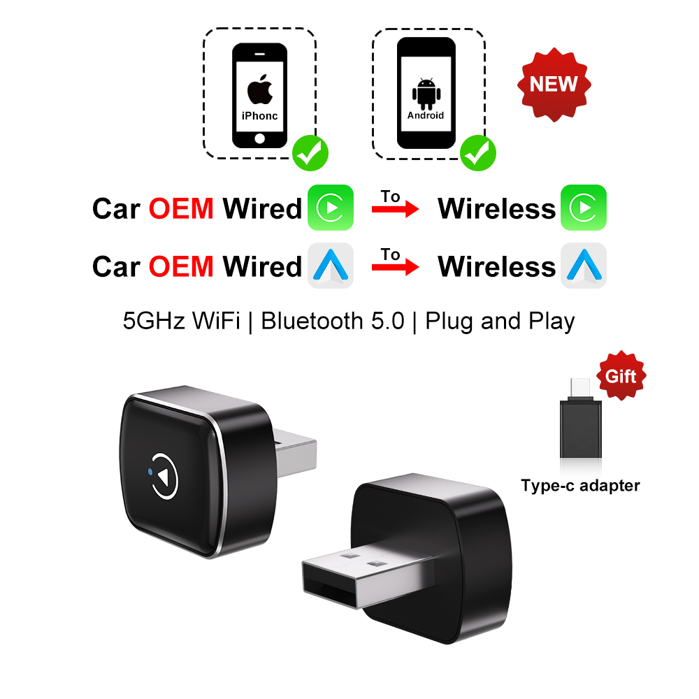 Adaptateur sans fil CarPlay An - Smartwatch Universal avis et prix