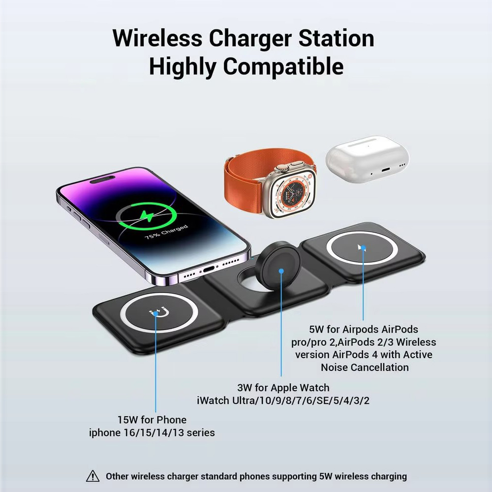 Chargeur sans fil pliable magn - Wireless Charger Watch avis et prix