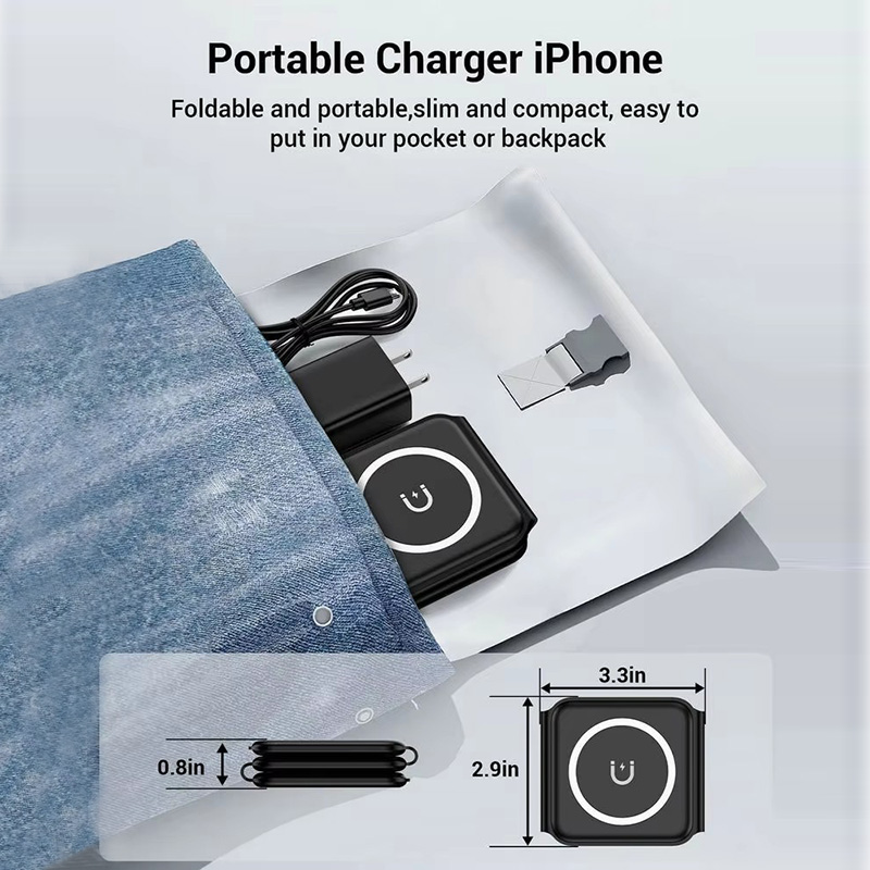 Chargeur sans fil pliable magn - Wireless Charger Watch avis et prix