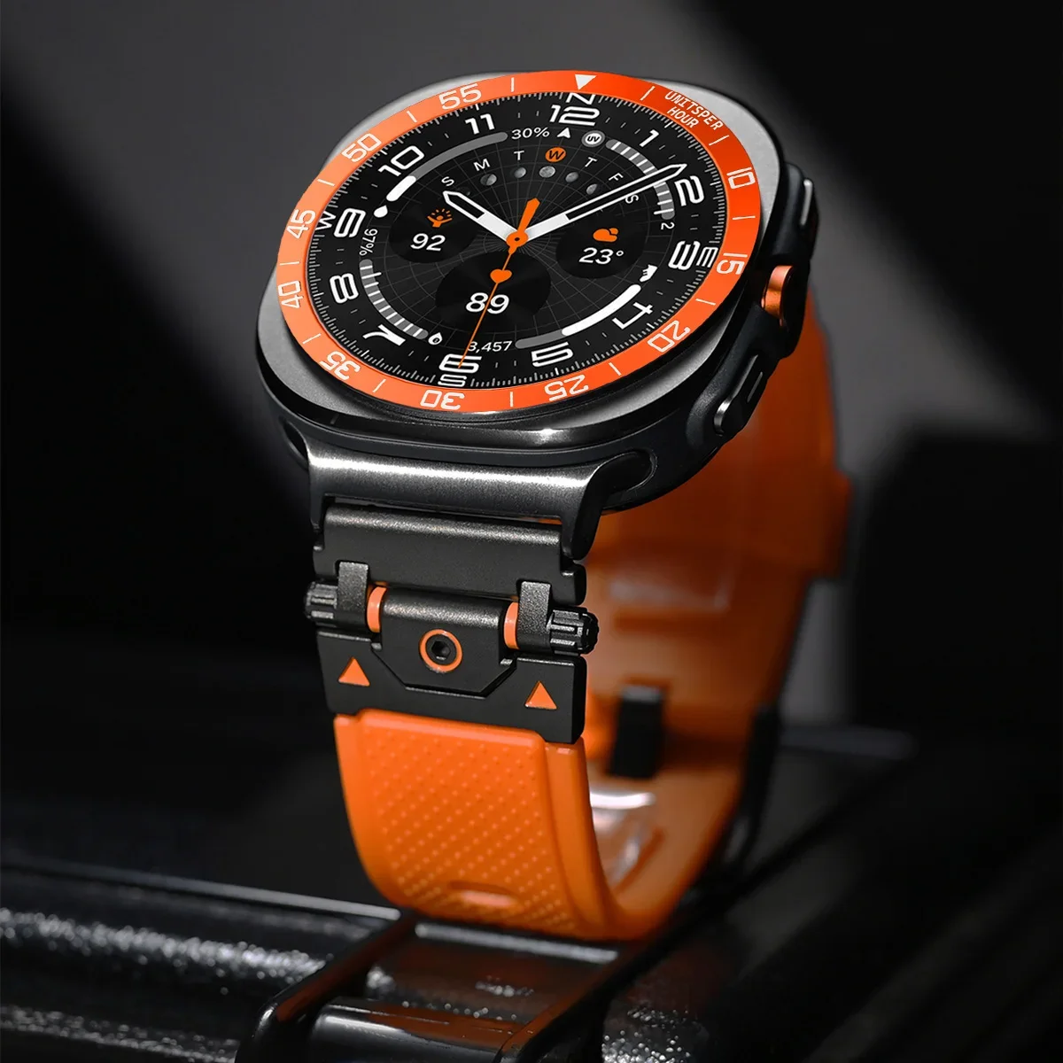 Boîtier à anneau de lunette en - Android Smartwatch Accessories avis et prix
