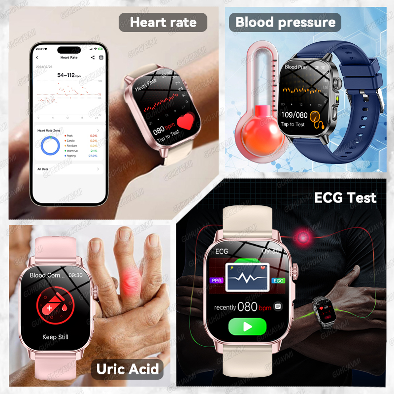GUHUAVMI 2026 Nouvelle Montre  - Android Smartwatch Accessories avis et prix