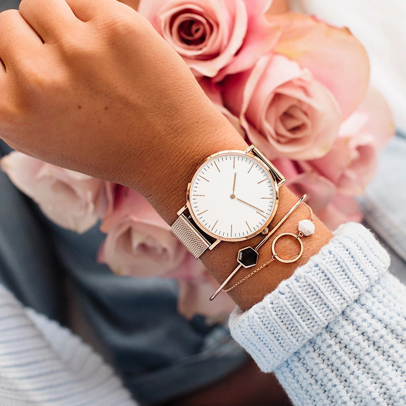 Top marque montres de luxe fem - Stainless Mesh Band avis et prix