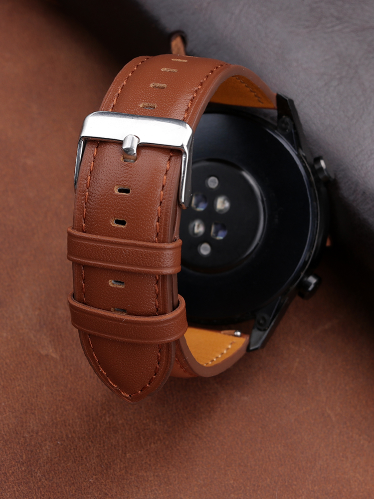 Bracelet de montre en cuir vér - Smartwatch Accessories Shop avis et prix