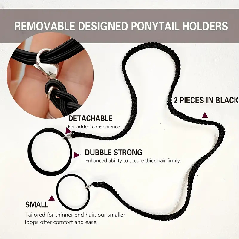 Porte-queue de cheval élastiqu - Milanaise Mesh Band avis et prix