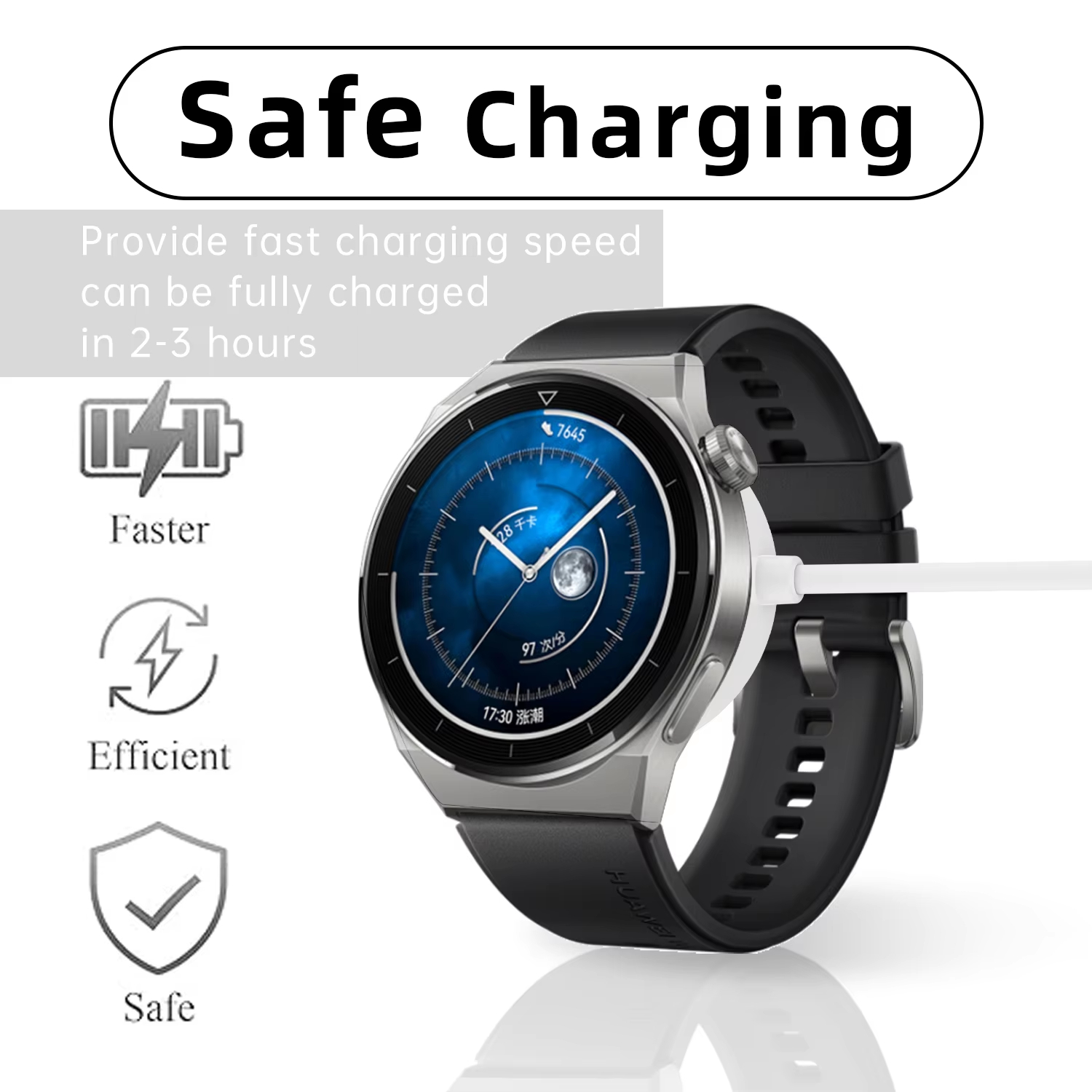Câble de charge USB magnétique - Xiaomi Smartwatch S3 Accessories avis et prix