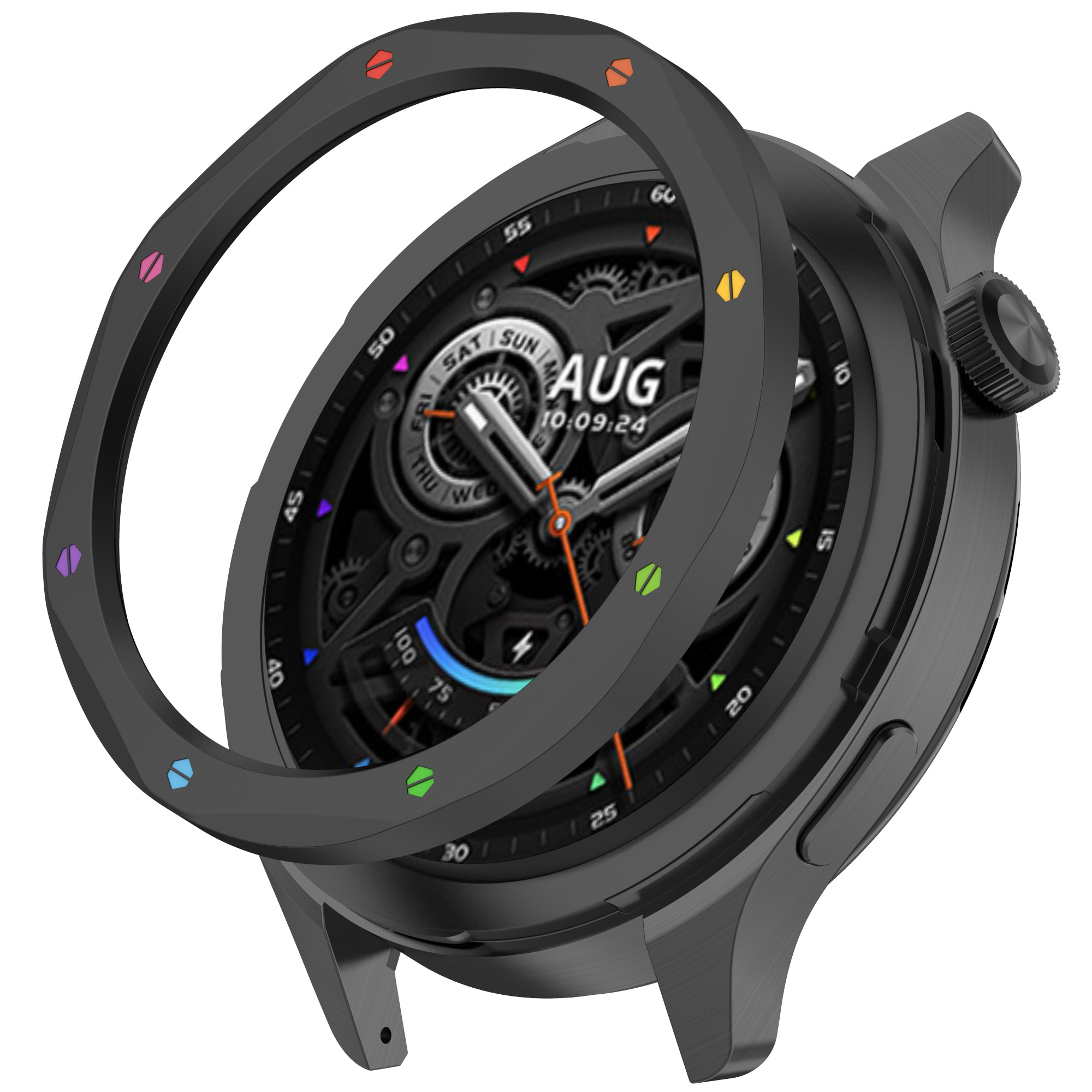 Boîtier d'anneau de lunette en - Xiaomi Smartwatch S3 Accessories avis et prix