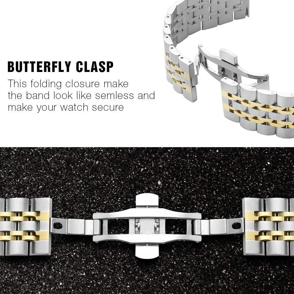 Bracelet en acier inoxydable p - Xiaomi Smartwatch S3 Accessories avis et prix
