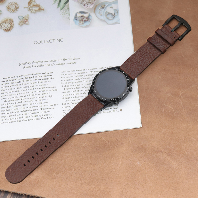 Bracelet de montre en cuir ita - Smartwatch Accessories Shop avis et prix