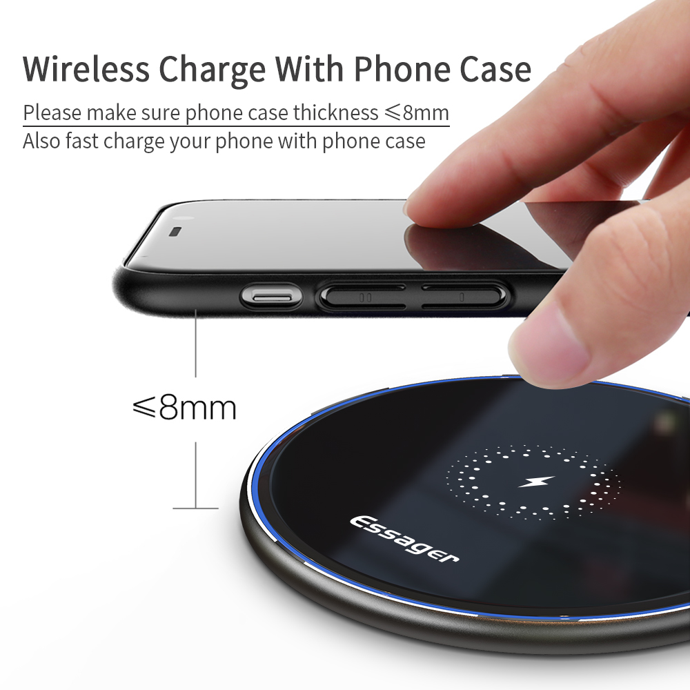 Essager 15W chargeur sans fil  - Wireless Charger Watch avis et prix